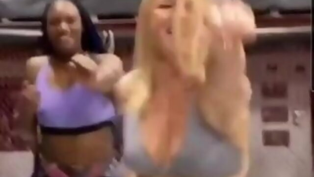 Holly Holm dancing