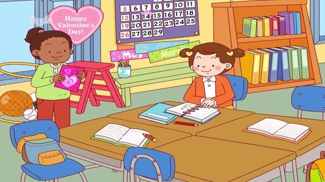 Valentines Day _Animated Stories for Kids (720p)