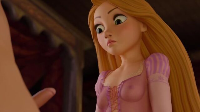 Rapunzel BlowJob / Минет от Рапунцель 3D animated cartoon porn