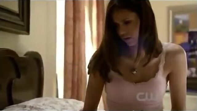 The Vampire Diairies Stefan and Elena bed scene 02x06