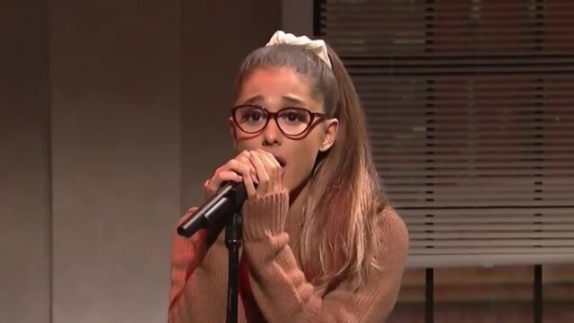 Ariana Grande imitating celebrities