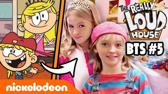 The Really Loud House Behind The Scenes Ep.5 w⧸ Lola Lana Loud, Clyde McBride More ｜ Nickelodeon